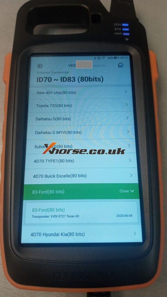 Where to get Ford Mazda 4D83 at VVDI Key Tool Max? | Xhorse.co.uk Blog