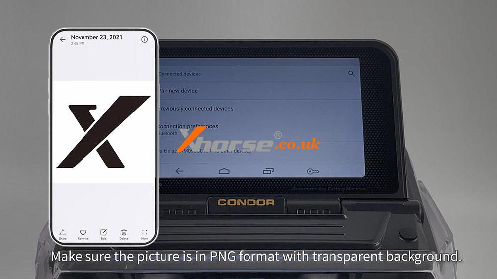 Condor Xc Mini Plus Ii Engrave On A Key Blank 06