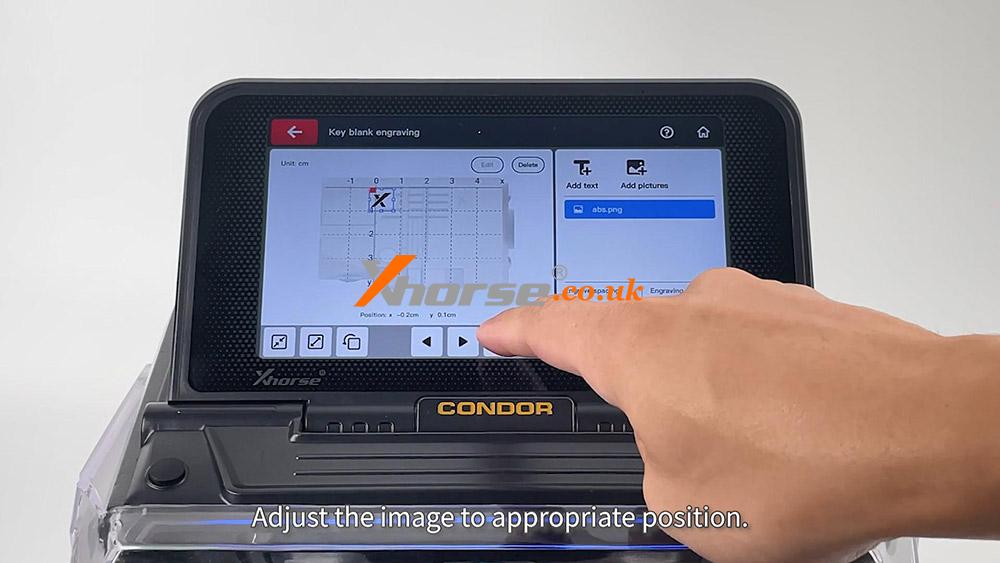 Condor Xc Mini Plus Ii Engrave On A Key Blank 10