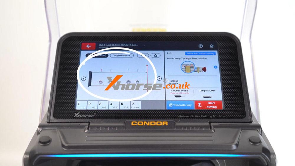 Xhorse Condor Xc Mini Plus Ii Cut Mul T Lock 14