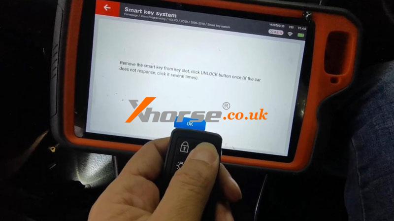 Xhorse Vvdi Key Tool Plus Add Volvo Xc60 2018 Smart Key Solder Free (8)
