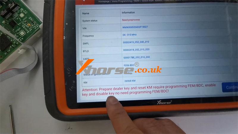 Xhorse Vvdi Key Tool Plus Adds Mini Cooper Bdc Key On Bench (4)