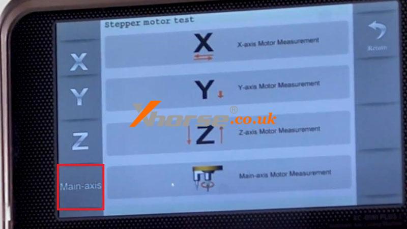 Xhorse Condor Xc Mini Plus X Y Z Main Axis Motor Measurement (8)