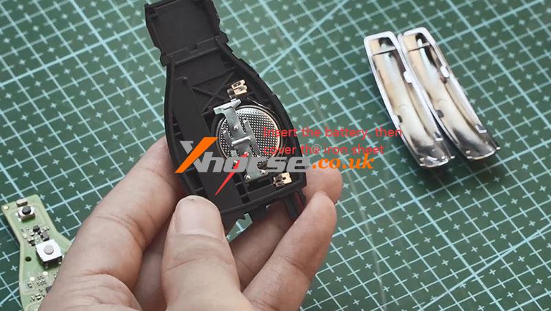 How To Assemble Be Key Pro Pcb And Benz Key Shell 5