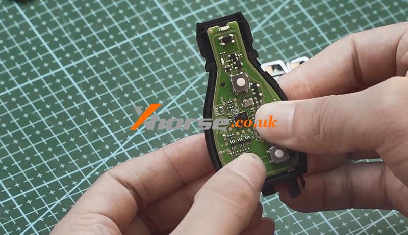 How To Assemble Be Key Pro Pcb And Benz Key Shell 6