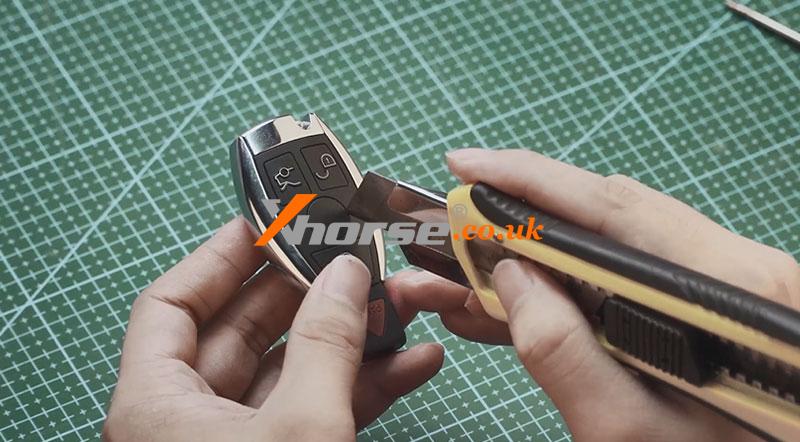 How To Assemble Be Key Pro Pcb And Benz Key Shell 9