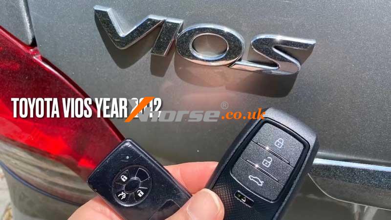 Xhorse Vvdi Key Tool Max Pro Adds 2012 Toyota Vios G Limited Key (1