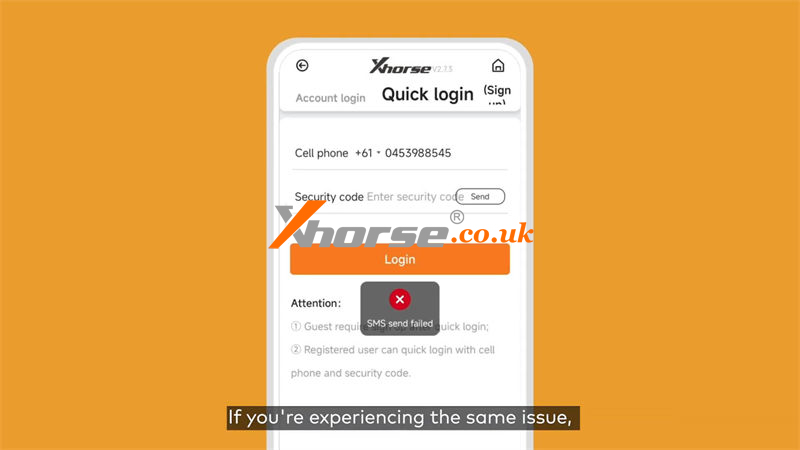 Solution Cannot Receive Sms Verification Code From Xhorse App (1)