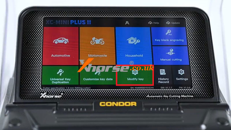 Xhorse Condor Xc Mini Plus Ii Modify Hon66 To Va2t 2