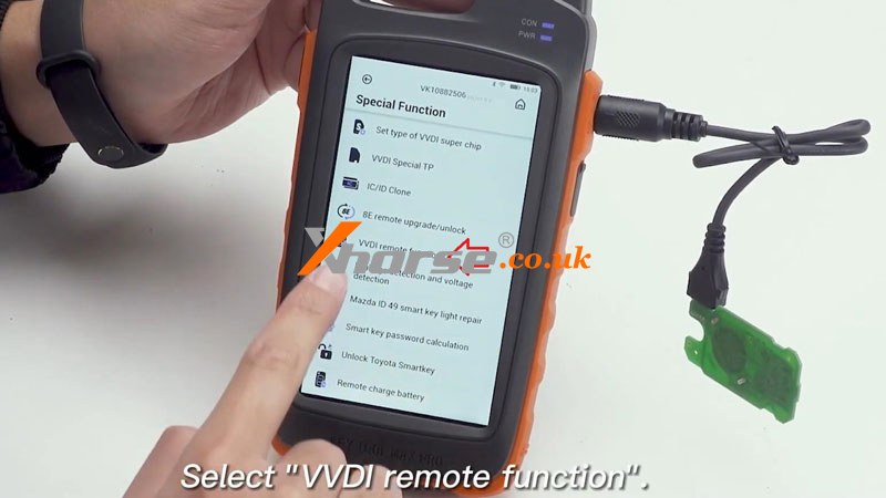 Xhorse Vvdi Key Tool Max Pro Change Garage Remote Frequency (5)