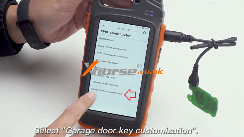 Xhorse Vvdi Key Tool Max Pro Change Garage Remote Frequency (6)
