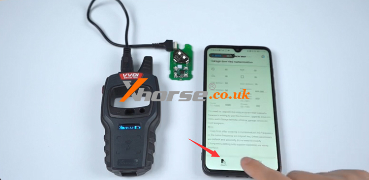 Mini Key Tool To Set Frequency Of Masker Garage Remote 11