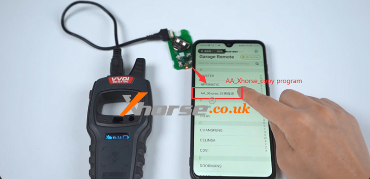 Mini Key Tool To Set Frequency Of Masker Garage Remote 5