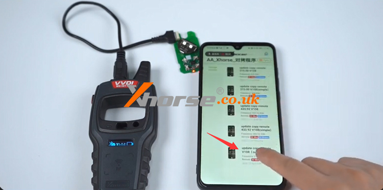 Mini Key Tool To Set Frequency Of Masker Garage Remote 6