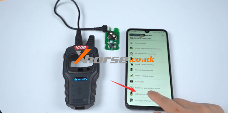 Mini Key Tool To Set Frequency Of Masker Garage Remote 9