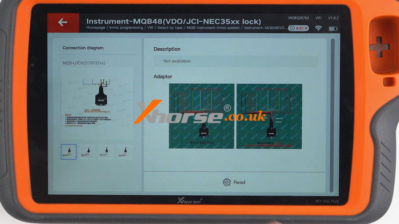 Xhorse Vvdi Key Tool Plus Mqb Nec3526 Cut Wire Guide (4)