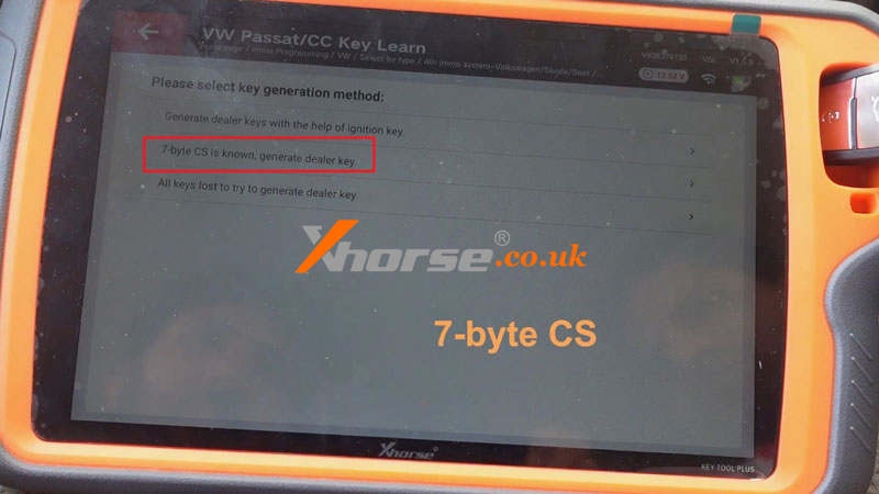 Xhorse Vvdi Key Tool Plus Adds Vw Passat B6 Id48 Key Via Obd (6)