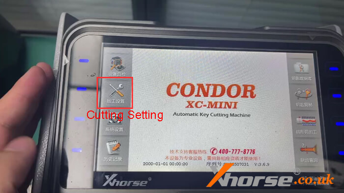 M5 Clamp Option On Condor Xc Mini Plus 2