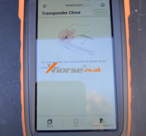 Transponder Clone With Vvdi Key Tool Max 2