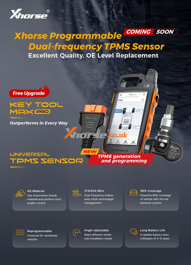 Xhorse Vvdi Key Tool Max Pro Tpms Sensor Function Preview (2)