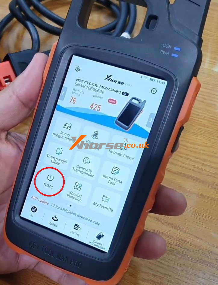 Xhorse Vvdi Key Tool Max Pro Tpms Sensor Function Preview (3)