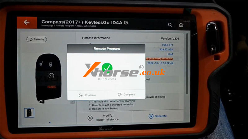 Xhorse Vvdi Key Tool Plus Adds 2017 Jeep Compass Key Ok (3)