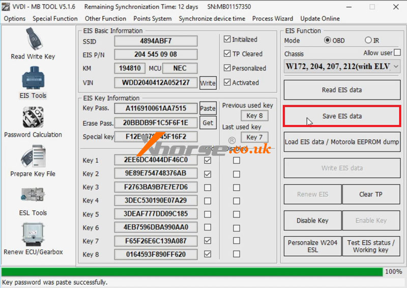 Xhorse Vvdi Mb Tool Program Mercedes W204 W207 W212 Emulator (2)