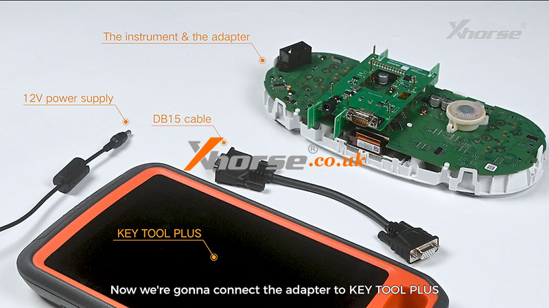 Read D70f3537 Data By Adapter Key Tool Plus 12