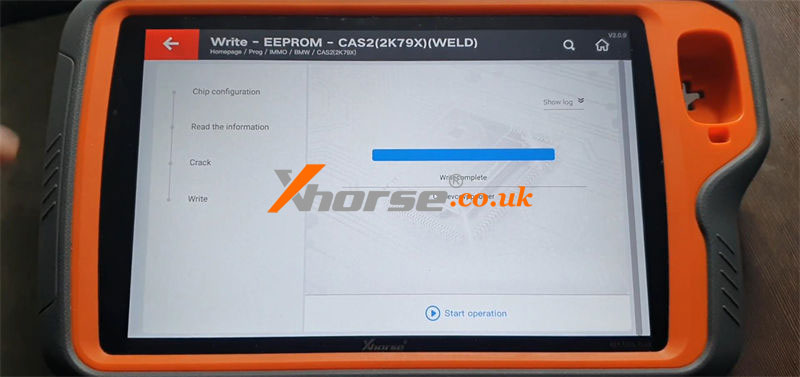 Xhorse Vvdi Key Tool Plus Read Bmw Cas2 E60 Eeprom To Reset Km (9)