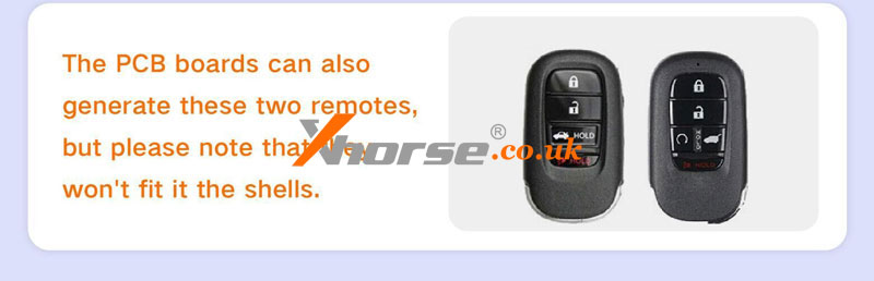 Xhorse Xz Honda Remote Pcb Boards New Release (12)