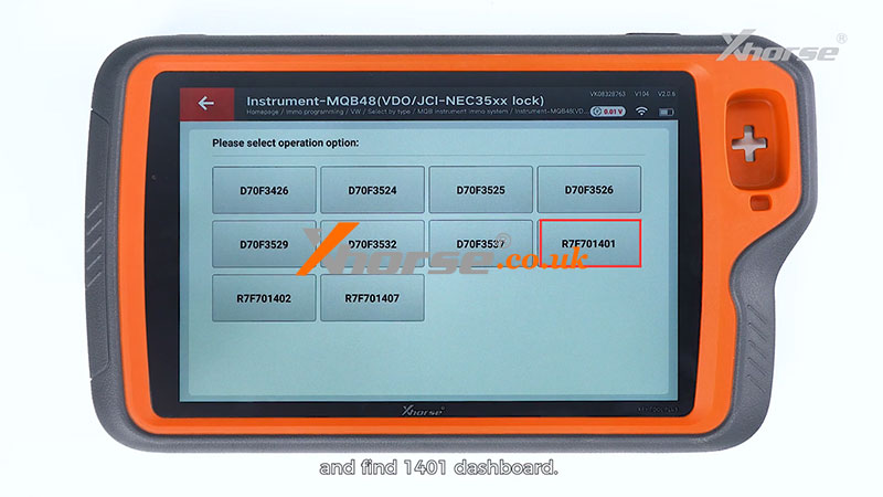 Read 1401 Dashboard By Mqb Rh850 V850 Adapter 7