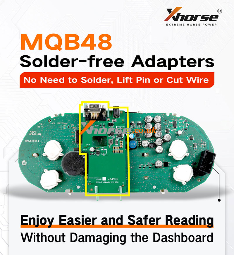 Xhorse Mqb48 Solder Free Adapters 1