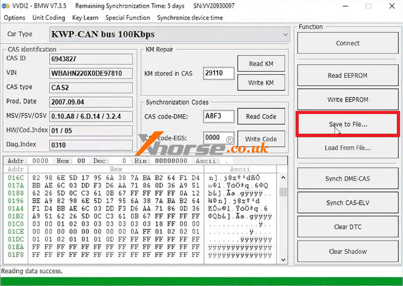 Xhorse Vvdi2 Godiag Test Platform Add Bmw Cas2 Key (4)