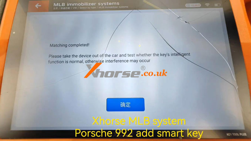 Xhorse Vvdi Key Tool Plus Mlb Tool Add Porsche 992 Smart Key Ok (5)