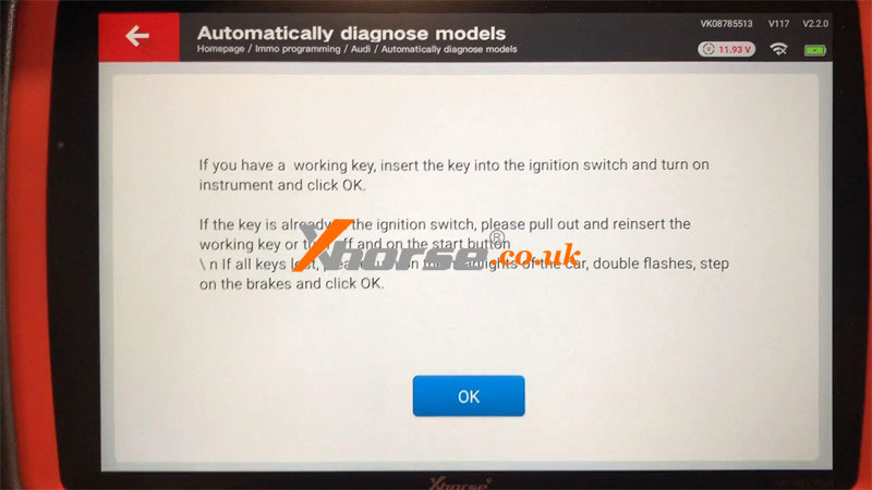 Vvdi Key Tool Plus Add 2017 Audi A8 Key 2