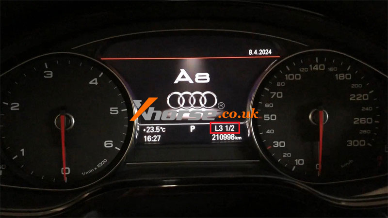 Vvdi Key Tool Plus Add 2017 Audi A8 Key 6