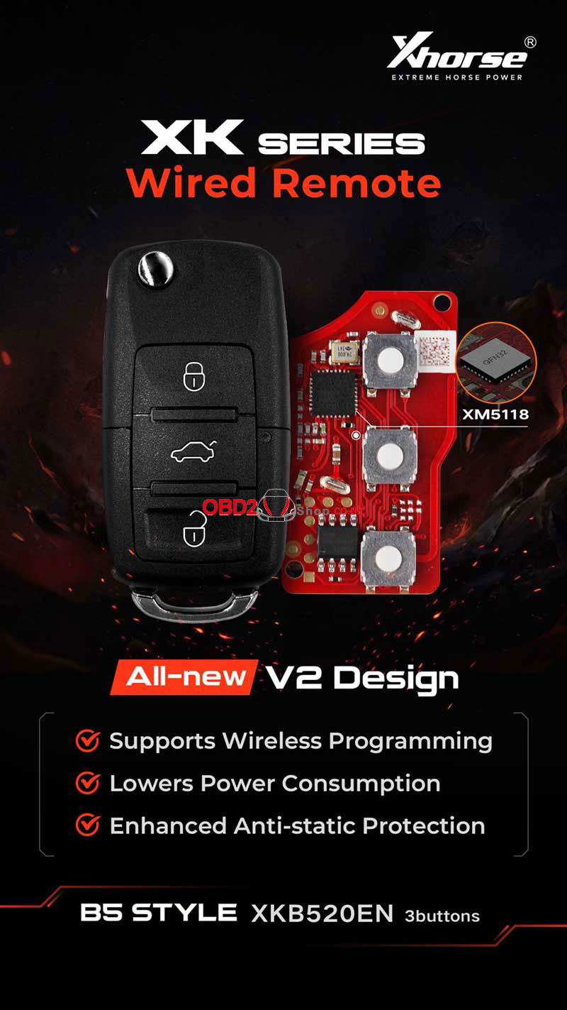 Xhorse 2nd Gen Wired Remote What Is New Different (1)
