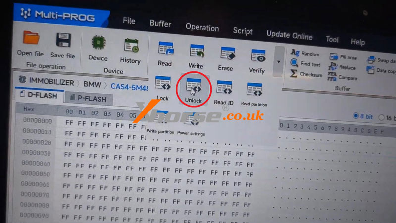 Xhorse Multi Prog Force Unlock Bmw Cas4 5m48h Success (4)