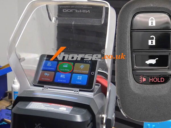 Xhorse Dolphin Ii Cut New Style 2021 Honda Emergency Key (1)