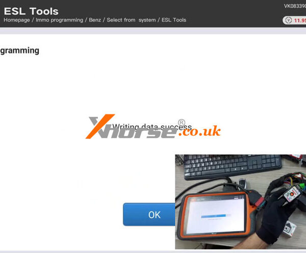 Xhorse Key Tool Plus Program Benz W204 W207 W212 Emulator (12)