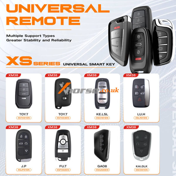 Xhorse Vvdi Xs Xe Xn Xk Universal Remote Family (1)