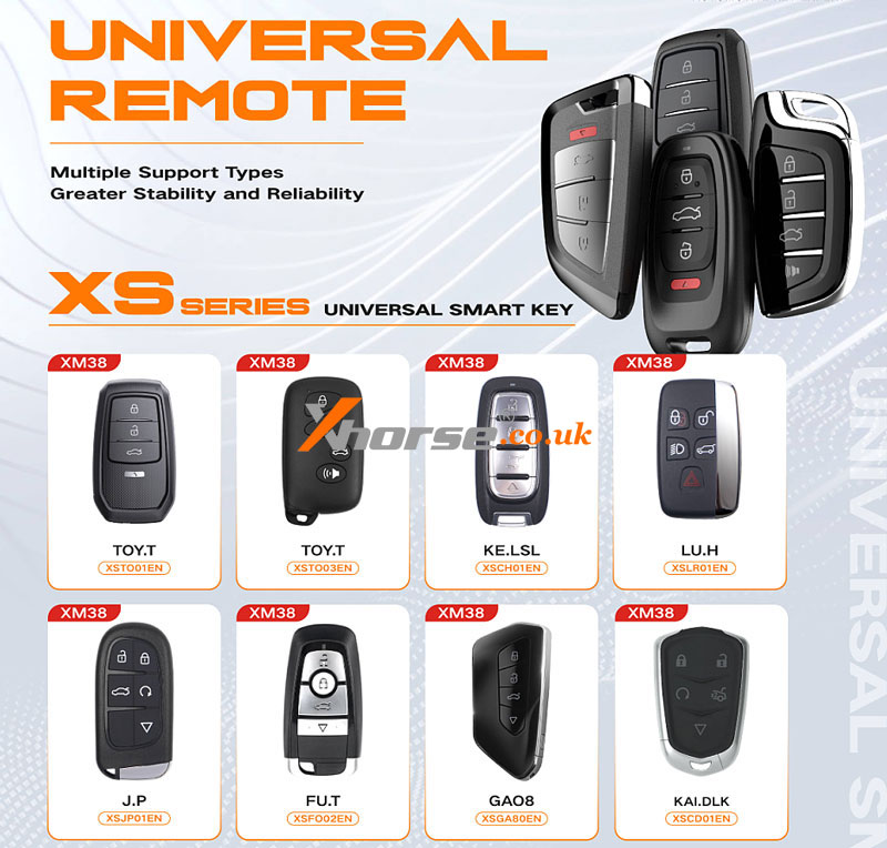 Xhorse Vvdi Xs Xe Xn Xk Universal Remote Family (1)