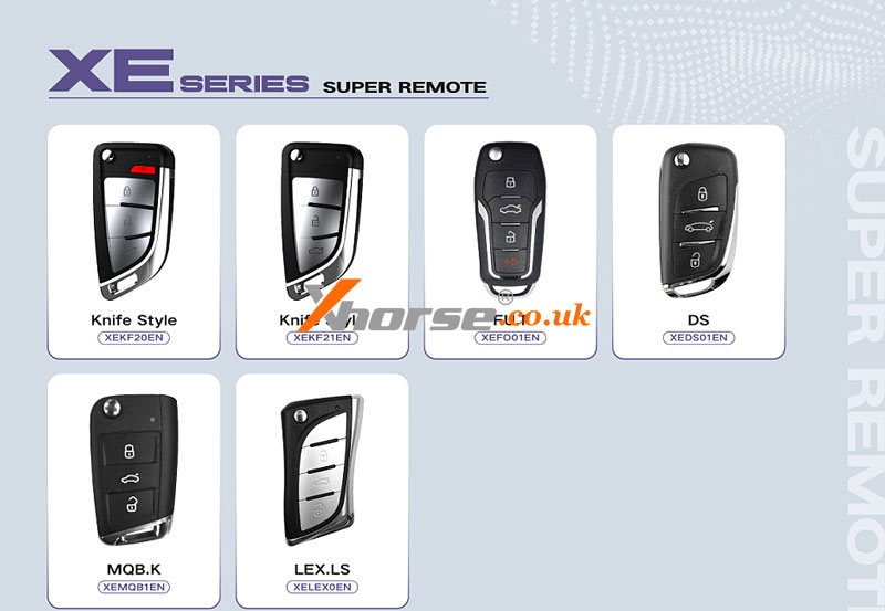 Xhorse Vvdi Xs Xe Xn Xk Universal Remote Family (4)