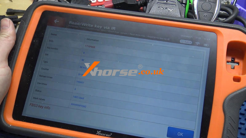 Xhorse Vvdi Key Tool Plus Erase Benz W164 Be Key (3)