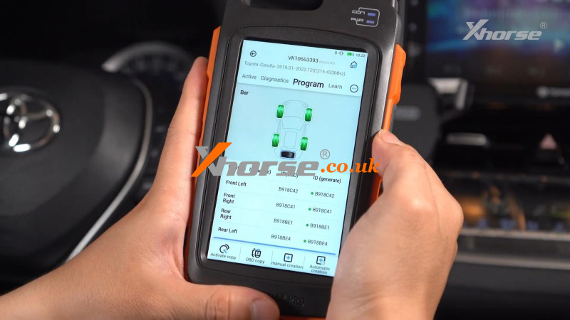 Copy Original Sensor Ids With Xhorse Xtpms Key Tool Max Pro Guide (11)