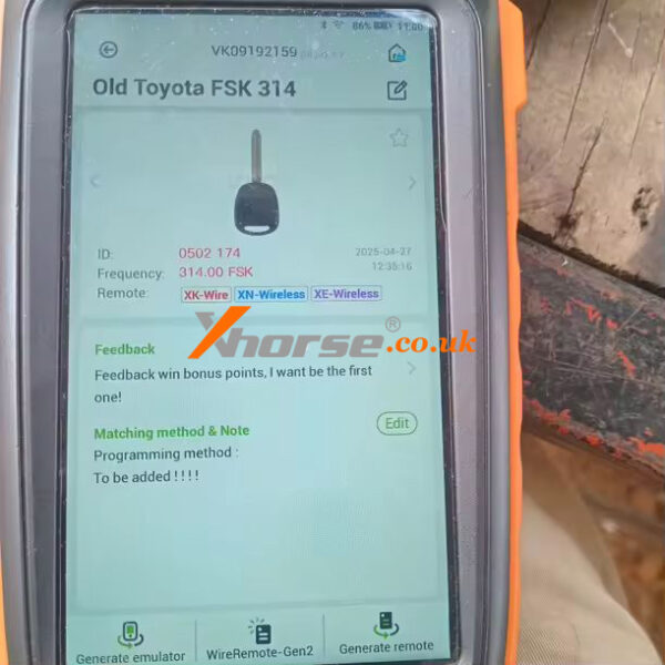Xhorse Vvdi Key Tool Max Pro Generate 1996 2003 Toyota Keys (1)