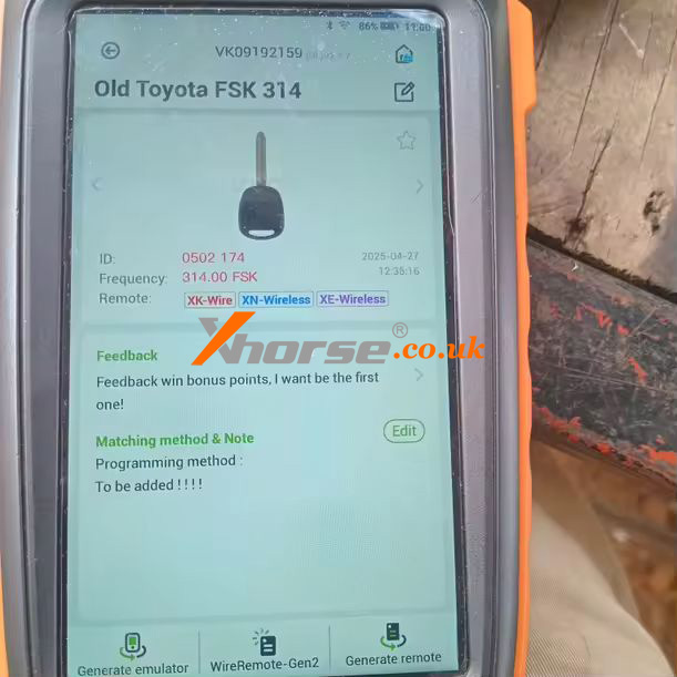 Xhorse Vvdi Key Tool Max Pro Generate 1996 2003 Toyota Keys (1)