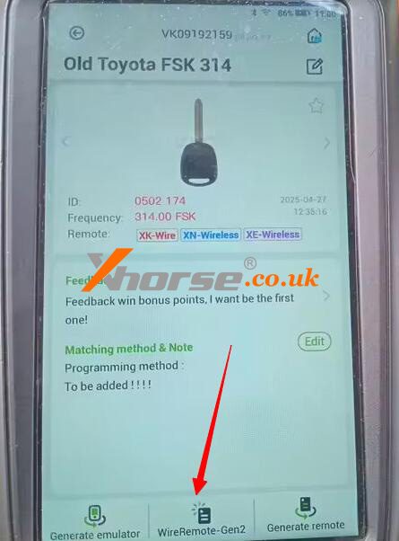 Xhorse Vvdi Key Tool Max Pro Generate 1996 2003 Toyota Keys (4)