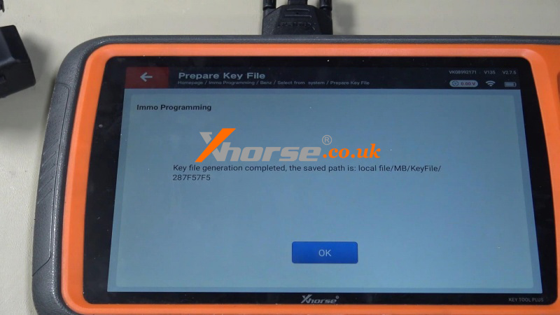 Xhorse Key Tool Plus Program Mercedes W211 All Keys Lost No Solder (7)