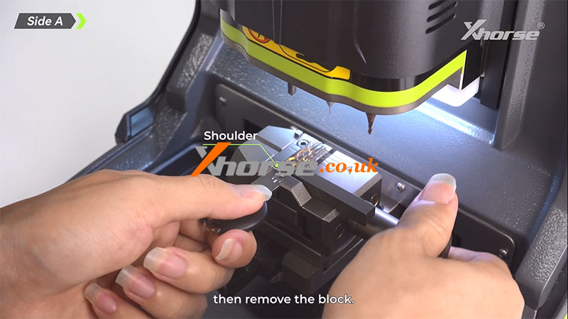 How To Use Xhorse Condor Xc Twins Cut A Key 3